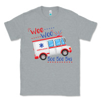 Heather Grey emt paramedic wee woo ambulance boo Classic Tee - linhVisuals