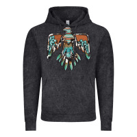 Vintage Black thunderbird with gemstone Vintage Hoodie - BarkalooDesign