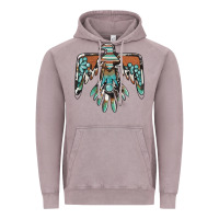 Vintage Zinc thunderbird with gemstone Vintage Hoodie - BarkalooDesign