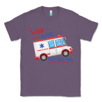 Lavender emt paramedic wee woo ambulance boo Classic Tee - linhVisuals