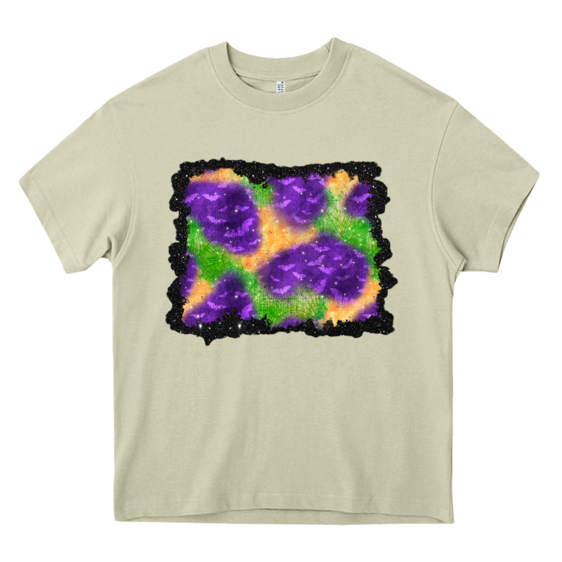 Halloween Spooky Bat Background Heavy Core Tee by BundleAndBundleShop | Teevron