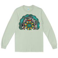 Matcha gemstone sunflower  rainbow Long Sleeve Tee - Artiststas