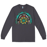 Smoke gemstone sunflower  rainbow Long Sleeve Tee - Artiststas