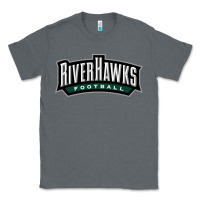 Charcoal Heather northeastern state riverhawks football Classic Tee - linhVisuals