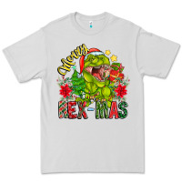 Dove Grey Merry Rexmas Premium Tee - CowhideDigitalArt