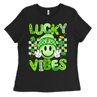 Lucky Vibes Ladies Tee | Teevron