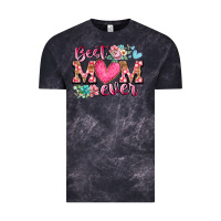 Cloud Black best mom ever Vintage Tee - RacoonDesign
