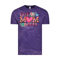 Cloud Purple best mom ever Vintage Tee - RacoonDesign