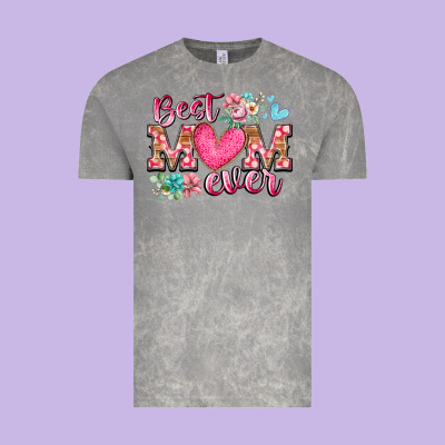 Best Mom Ever Vintage Tee Designed By Racoondesign