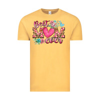 Vintage Mustard best mom ever Vintage Tee - RacoonDesign