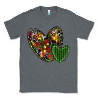 Charcoal Heather christmas heart Classic Tee - RanaPortraitStore