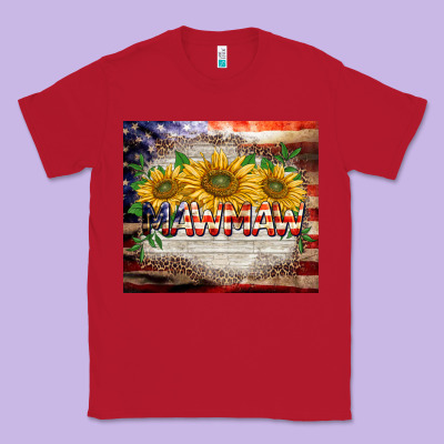 Patriotic Mawmaw Tumbler Classic Tee Designed By Barkaloodesign