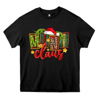 Black christmas mini claus Heavy Core Tee - FaDigitalArtStudio