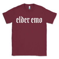 Burgundy elder emo Classic Tee - linhVisuals