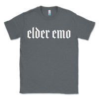 Charcoal Heather elder emo Classic Tee - linhVisuals