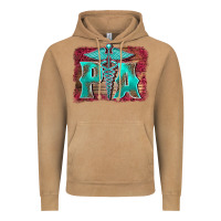 Vintage Camel physician medical symbol assistant nurse background Vintage Hoodie - BarkalooDesign