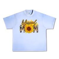 Grape Ice blessed mom sunflower Urban Heavy Tee - RacoonDesign