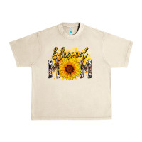 Sandshell blessed mom sunflower Urban Heavy Tee - RacoonDesign