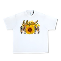 White blessed mom sunflower Urban Heavy Tee - RacoonDesign