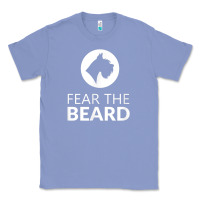 Colony Blue fear the beard funny schnauzer lover t shirt gift Classic Tee - linhVisuals