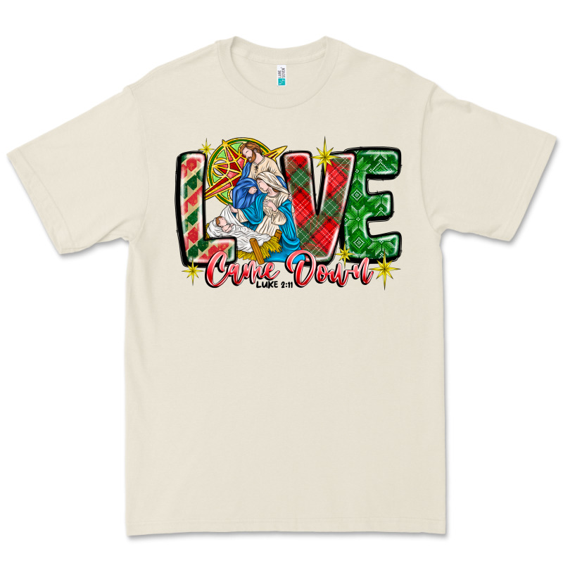 Love Came Down Premium Tee by CowhideDigitalArt | Teevron