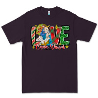 Plum Love Came Down Premium Tee - CowhideDigitalArt