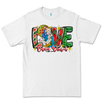 White Love Came Down Premium Tee - CowhideDigitalArt