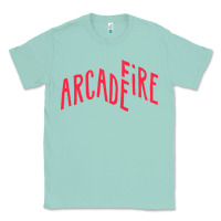 Seafoam Arcade Fire Classic Tee - linhVisuals