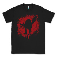 Black Anarchist Black Cat Classic Tee - linhVisuals