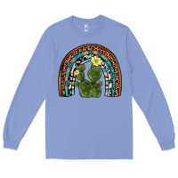 Colony Blue cactus gemstone rainbow Long Sleeve Tee - Artiststas