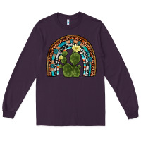 Plum cactus gemstone rainbow Long Sleeve Tee - Artiststas