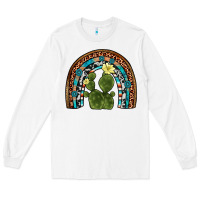 White cactus gemstone rainbow Long Sleeve Tee - Artiststas