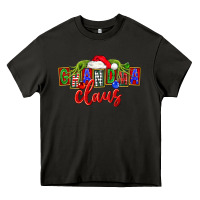 Asphalt Christmas Grandma Claus Heavy Core Tee - FaDigitalArtStudio