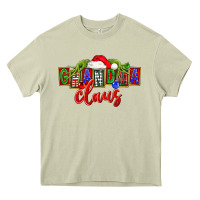 Mossy Christmas Grandma Claus Heavy Core Tee - FaDigitalArtStudio