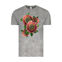 Cloud Rock 4 crimson blaze sunflower Vintage Tee - LillyAllenDesigns