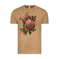 Vintage Camel 4 crimson blaze sunflower Vintage Tee - LillyAllenDesigns