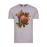 Vintage Zinc 4 crimson blaze sunflower Vintage Tee - LillyAllenDesigns