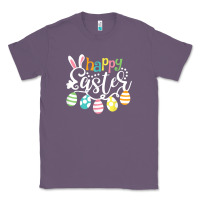Lavender happy easter day easter bunny eggs for girl woman Classic Tee - linhVisuals