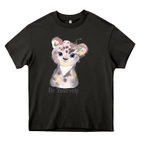 Asphalt tiger cute animals Heavy Core Tee - RanaPortraitStore