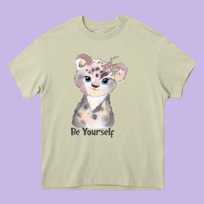 Tiger Cute Animals Heavy Core Tee Designed By Ranaportraitstore