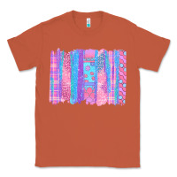 Copper Pink Easter Brushstrokes Classic Tee - BundleAndBundleShop