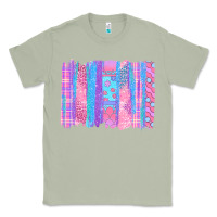 Matcha Pink Easter Brushstrokes Classic Tee - BundleAndBundleShop