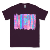Plum Pink Easter Brushstrokes Classic Tee - BundleAndBundleShop