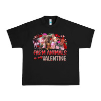 Farm Animals Is My Valentine Urban Heavy Tee | Teevron