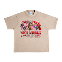French Oak farm animals is my valentine Urban Heavy Tee - RacoonDesign