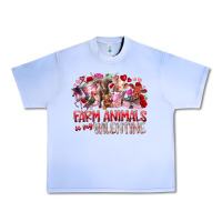 Grape Ice farm animals is my valentine Urban Heavy Tee - RacoonDesign