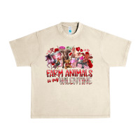Sandshell farm animals is my valentine Urban Heavy Tee - RacoonDesign