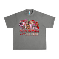 Tornado farm animals is my valentine Urban Heavy Tee - RacoonDesign