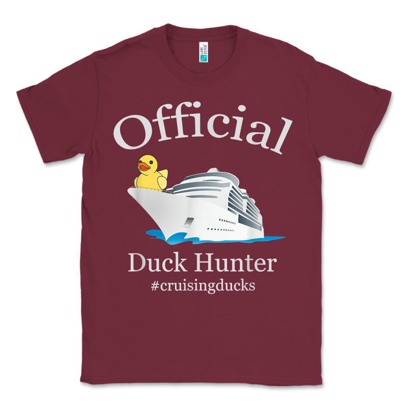 Official Duck Hunter Rubber Duck Cruisingducks T Shirt Classic Tee by linhVisuals | Teevron