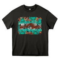 Asphalt cowhide gemstone leather background Heavy Core Tee - FaDigitalArtStudio